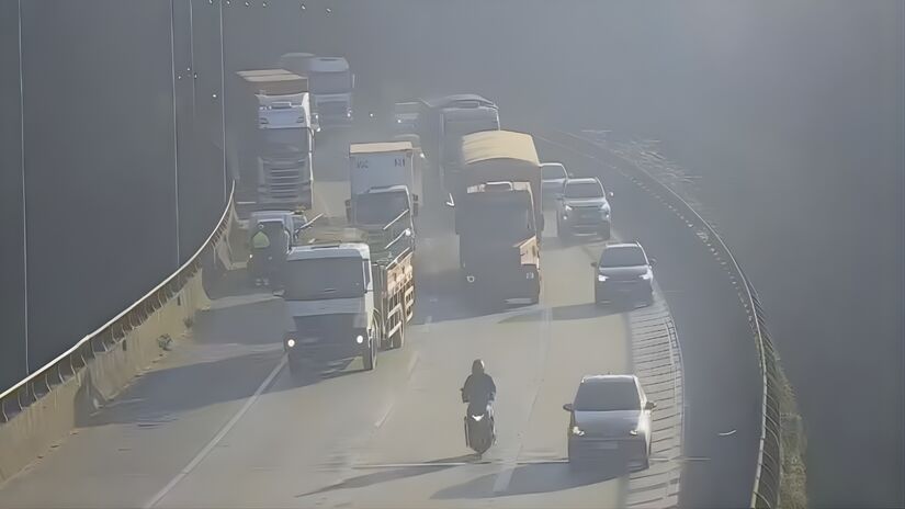 Mesmo que alguns trechos da Imigrantes e Anchieta registrem lentid&atilde;o (Ecovias/Reprodu&ccedil;&atilde;o)