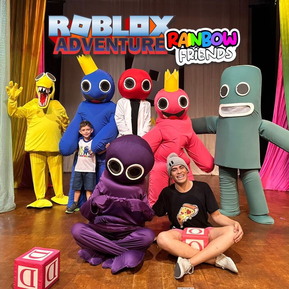 ROBLOX Adventure Rainbow Friends (02/04) Teatro Marista - IngressoLive -  Plataforma Online de Eventos