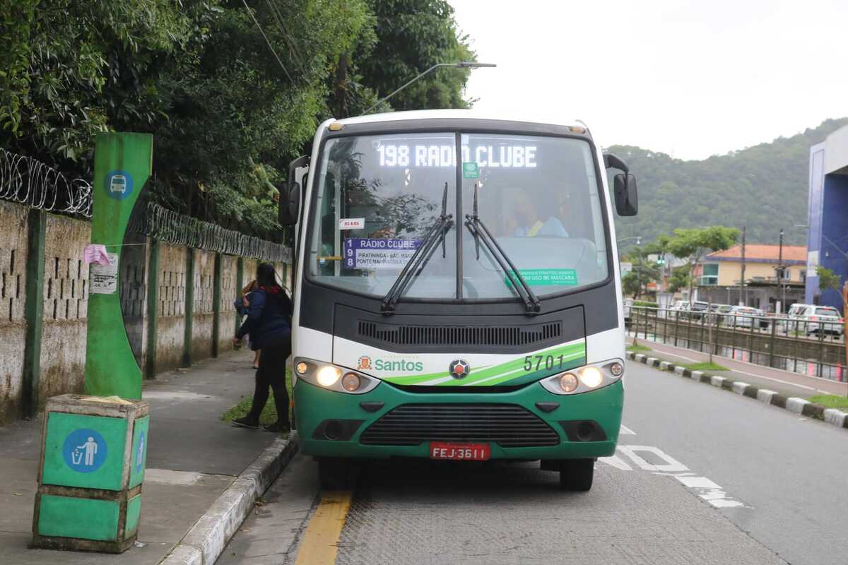Passagem de ônibus em Santos sobe