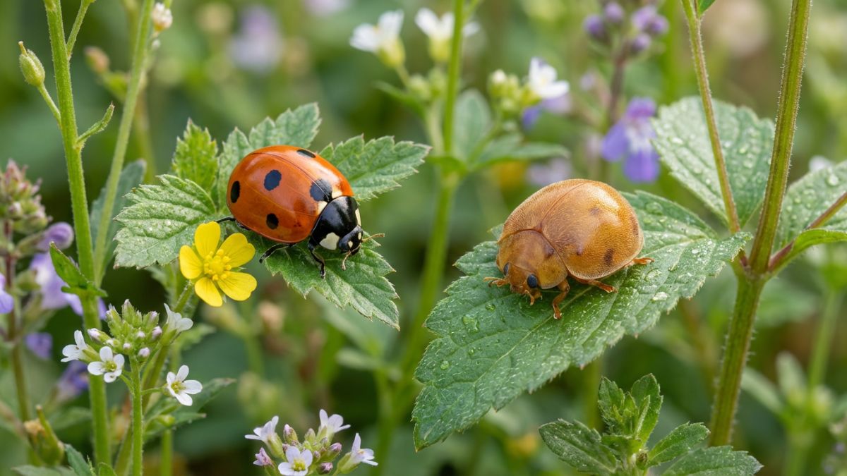 'Joaninha diferente': Cientistas descobrem espécie que se alimenta de ...