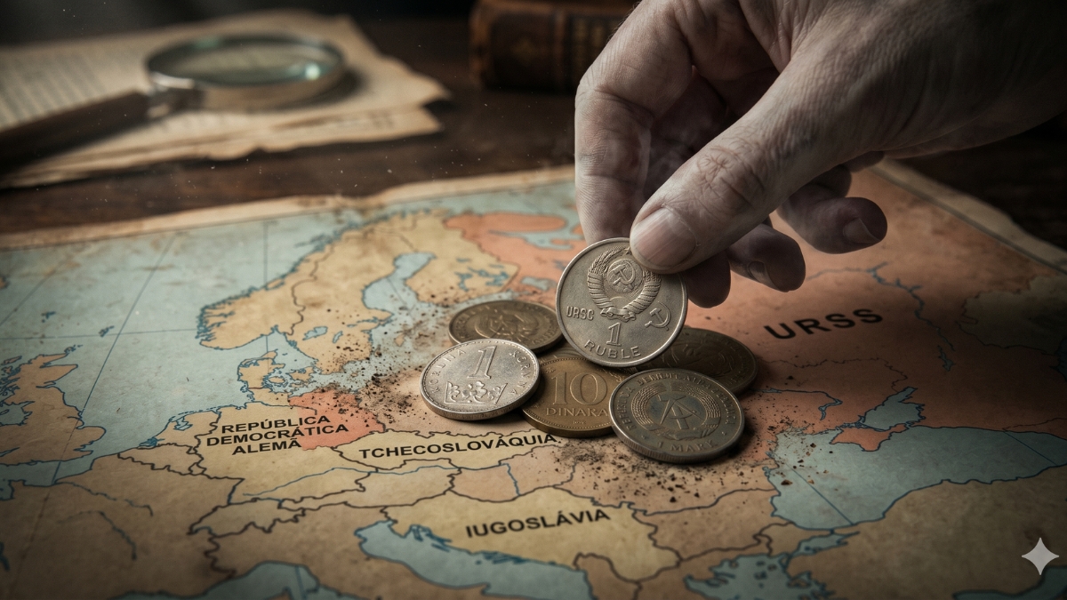 Numismática Zumbi: As moedas de países que não existem mais e que valem ...