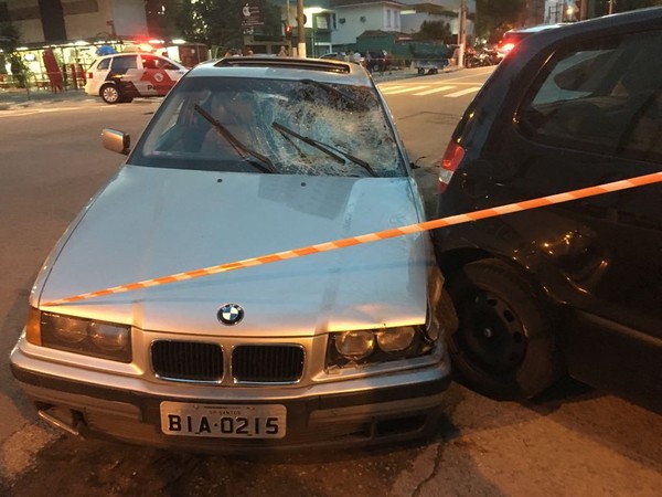 O goleiro dirigia a cerca de 100 km/h na Avenida Epitácio Pessoa, o dobro do máximo permitido para o trecho (Imagem: Reprodução)