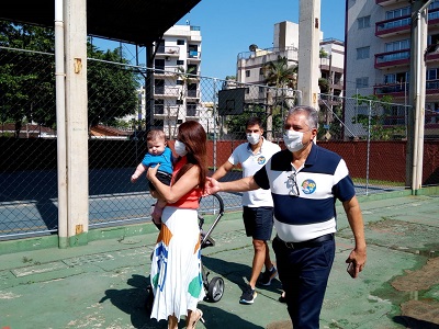 Válter Suman (PSB) foi um dos primeiros prefeitos da Região a votar durante este domingo