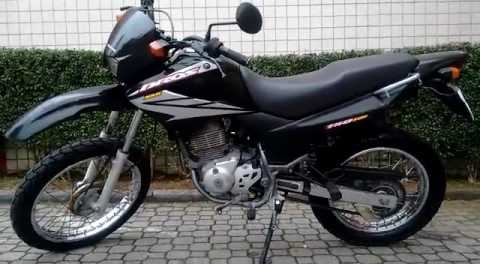 Modelo da moto similar ao que foi roubado da vítima