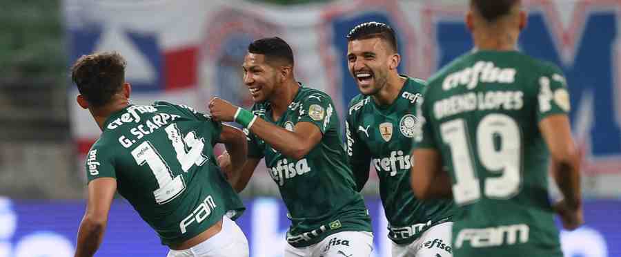 Scarpa reafirma boa fase e guia o Palmeiras em vitória no Brasileiro