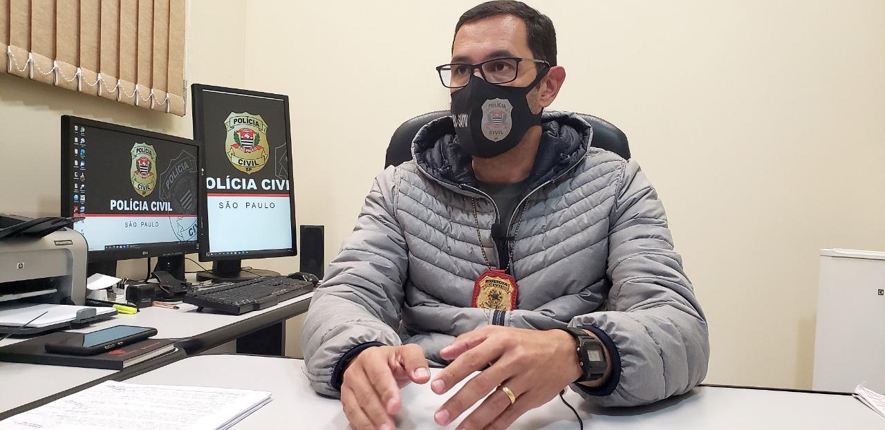 O delegado Luiz Ricardo de Lara Dias Júnior acionou a Polícia Civil da Bahia para o cumprimento do mandado de prisão preventiva na cidade de Canudos (Nair Bueno/DL)