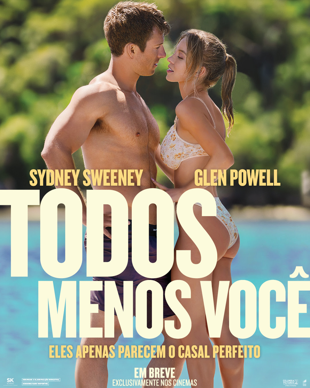 Romance é estrelado por Sydney Sweeney e Glen Powell