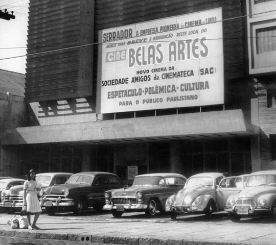 Cine Belas Artes em seus primeiros anos