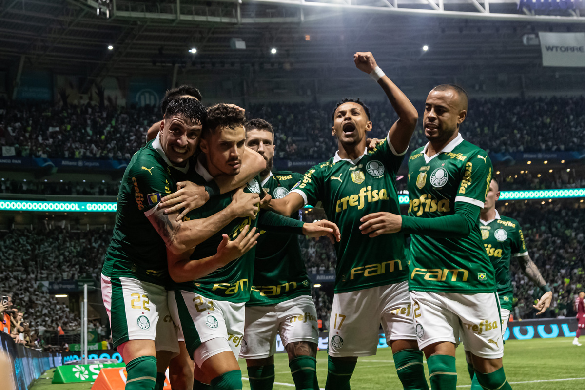 Tricampeão: Palmeiras vence Santos por 2 a 0 e leva a taça do Paulistão -  Diário do Litoral