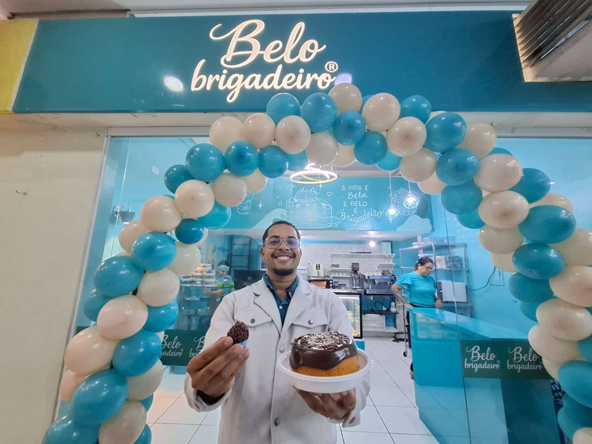 Thiago Luiz, aos 20 anos, está caminhando para abrir sua terceira confeitaria no Litoral de SP