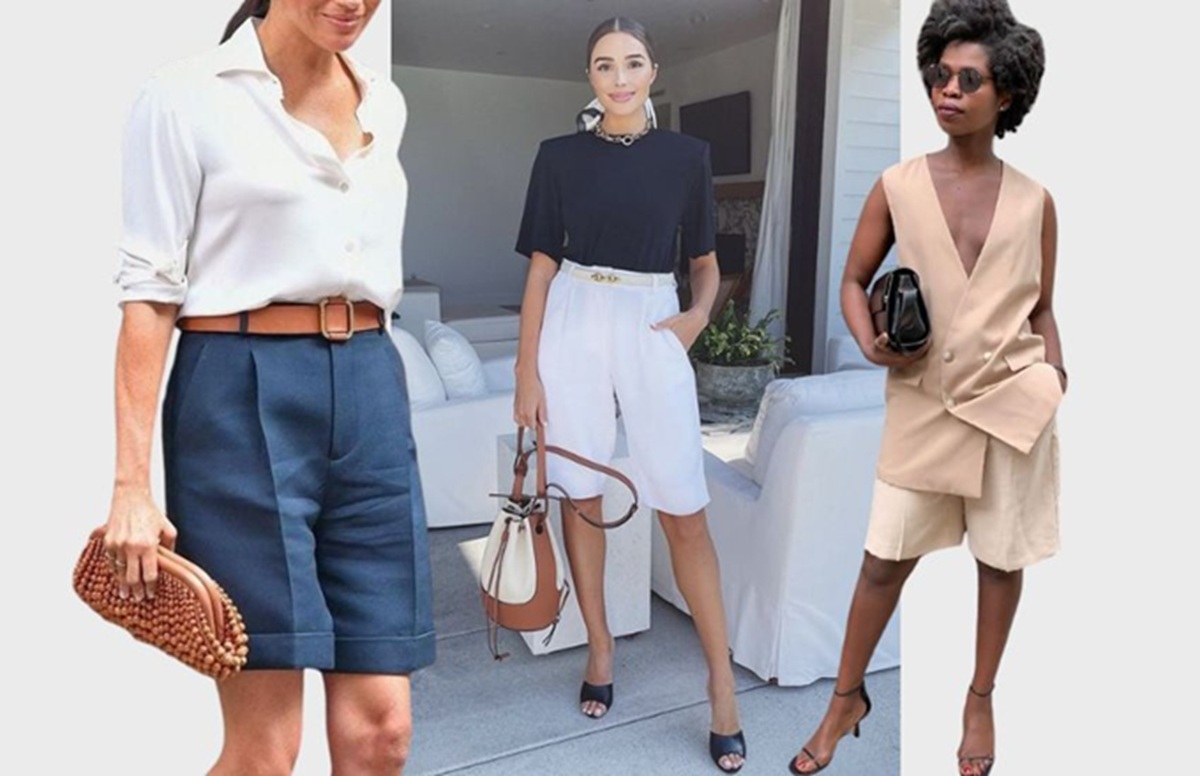 Looks com bermudas de alfaiataria dão mais elegância e sofisticação