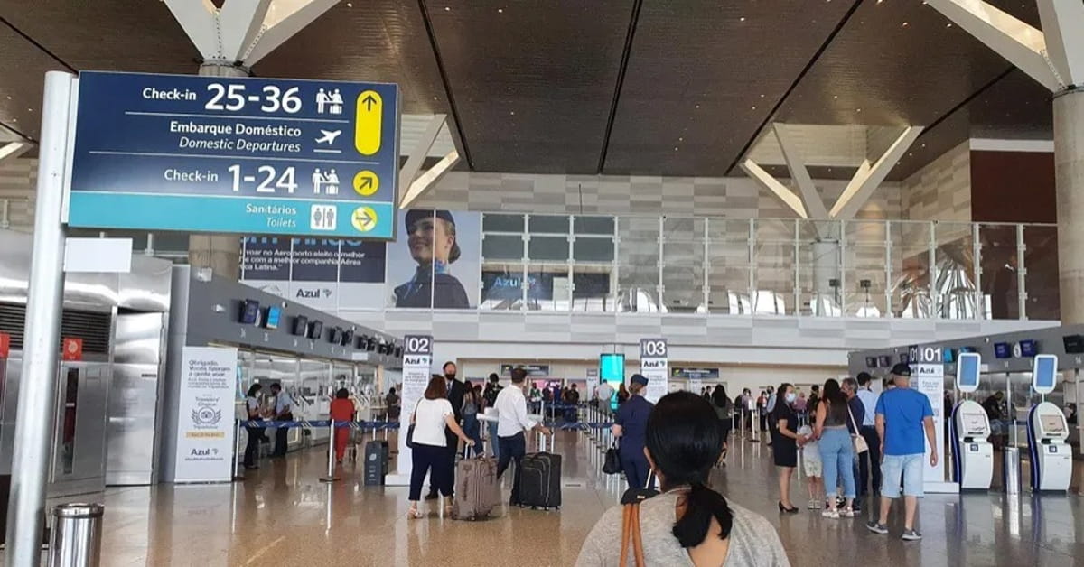 Para atender ao aumento expressivo da demanda, o aeroporto preparou um esquema especial de operação e serviços