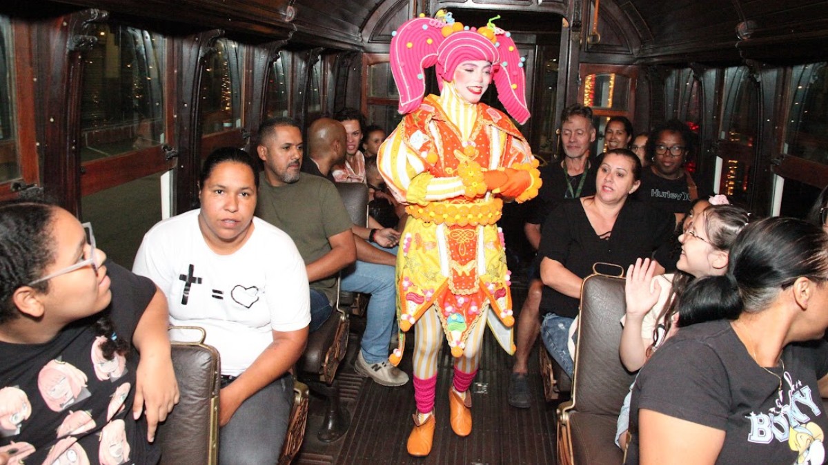 Parada de Natal em Santos