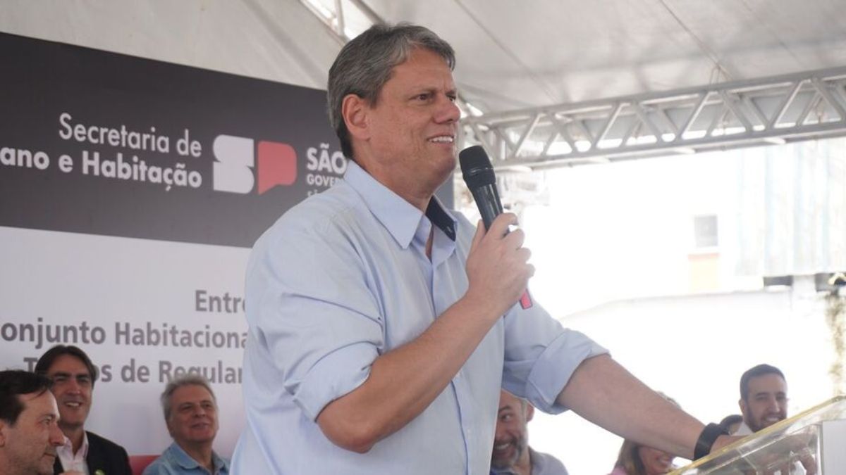 Nova lei foi sancionada pelo governador de São Paulo, Tarcísio de Freitas 