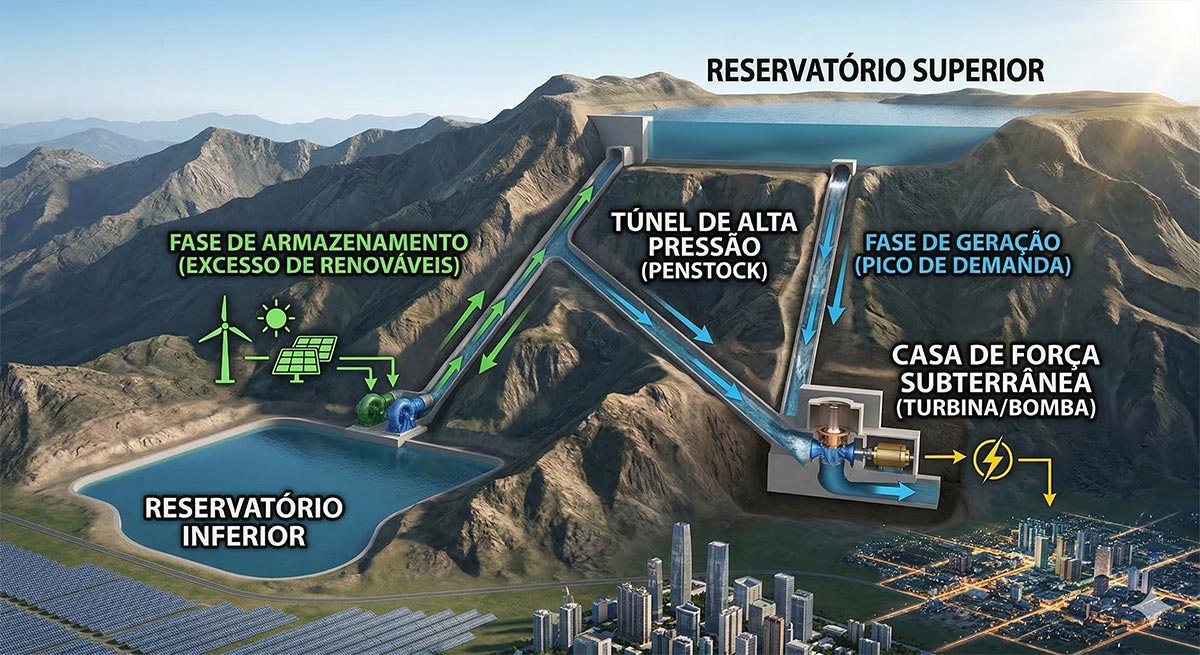 Reservatório na China