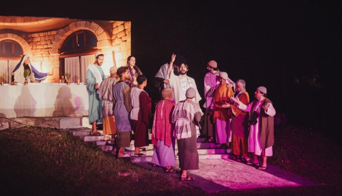 Encenação da Paixão de Cristo faz parte da programação de aniversário de Cubatão