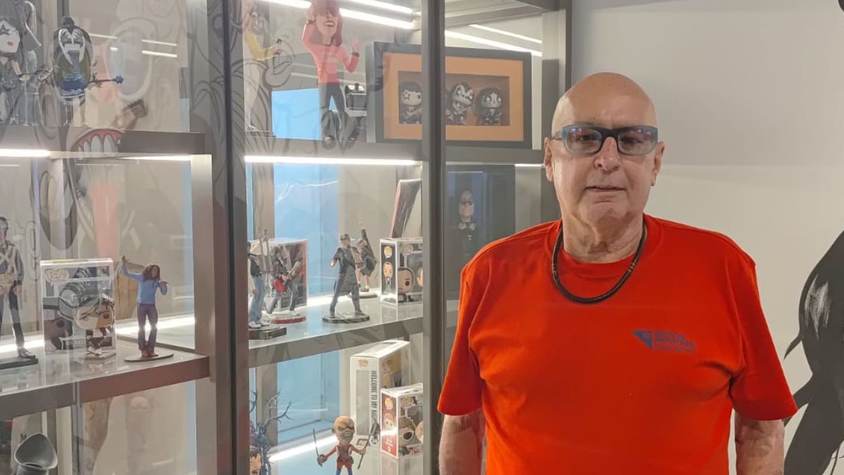 Toninho Campos, proprietário do Cine Roxy