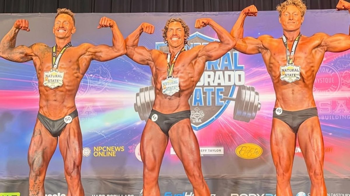 O estreante superou os concorrentes nas disputas de fisiculturismo masculino