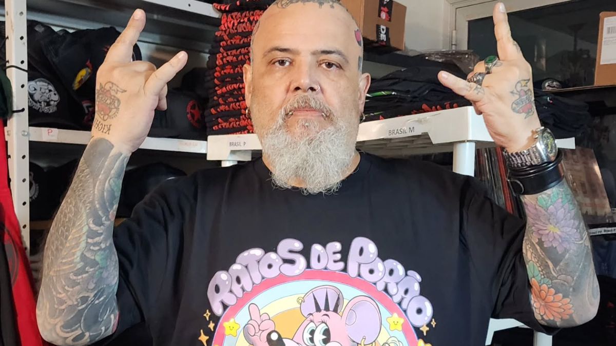 O integrante do Ratos de Porão ironizou a situação nas redes sociais