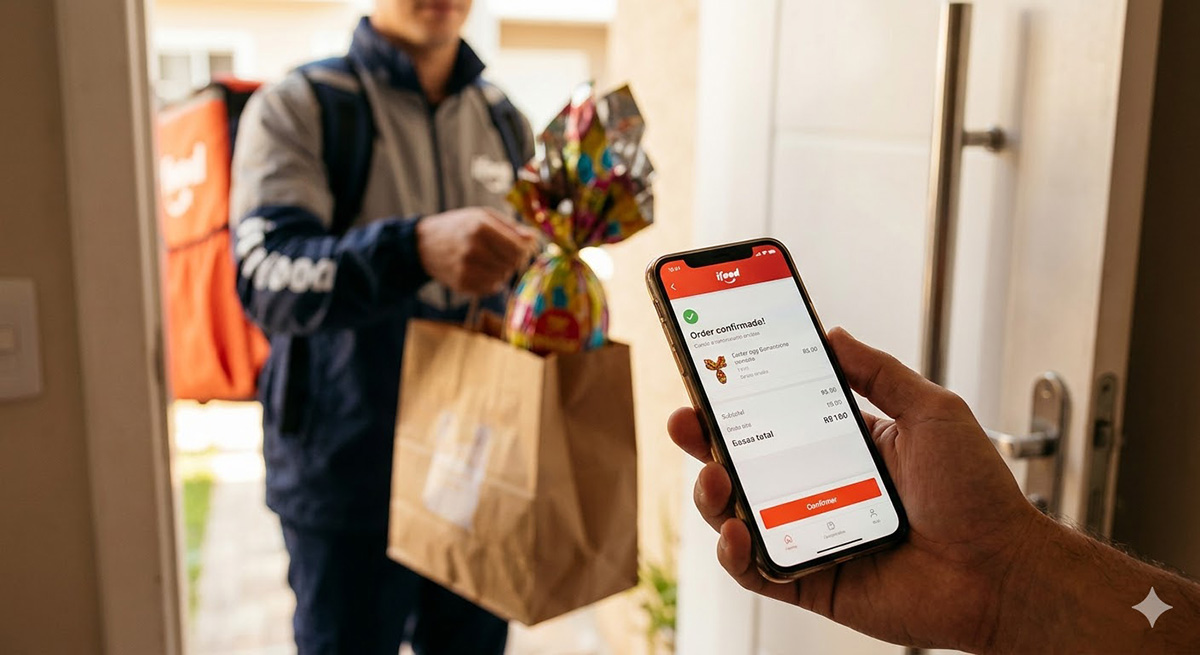 A expectativa da entrega em casa pode virar frustração se o ovo de Páscoa chegar danificado