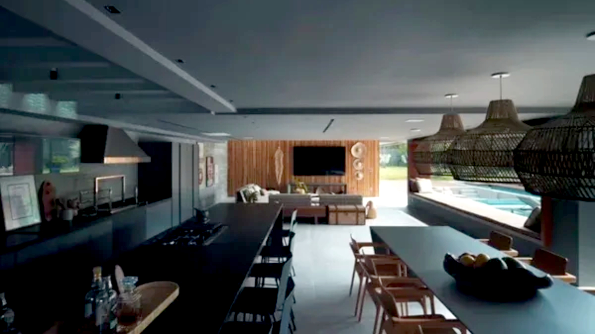 É nesse cenário que ela recarrega as energias antes de retornar aos sets de filmagem