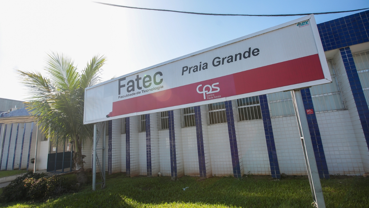 Em Praia Grande, o evento acontece na Fatec da cidade