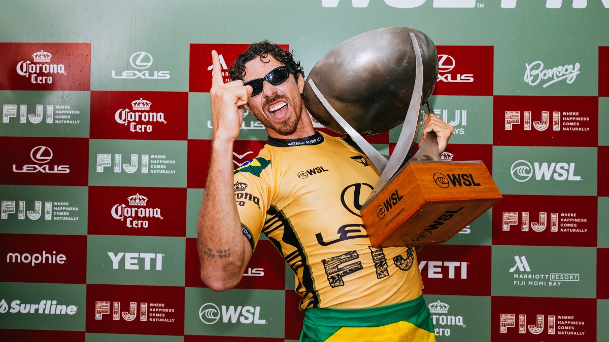 Yago Dora é o atual campeão mundial da WSL