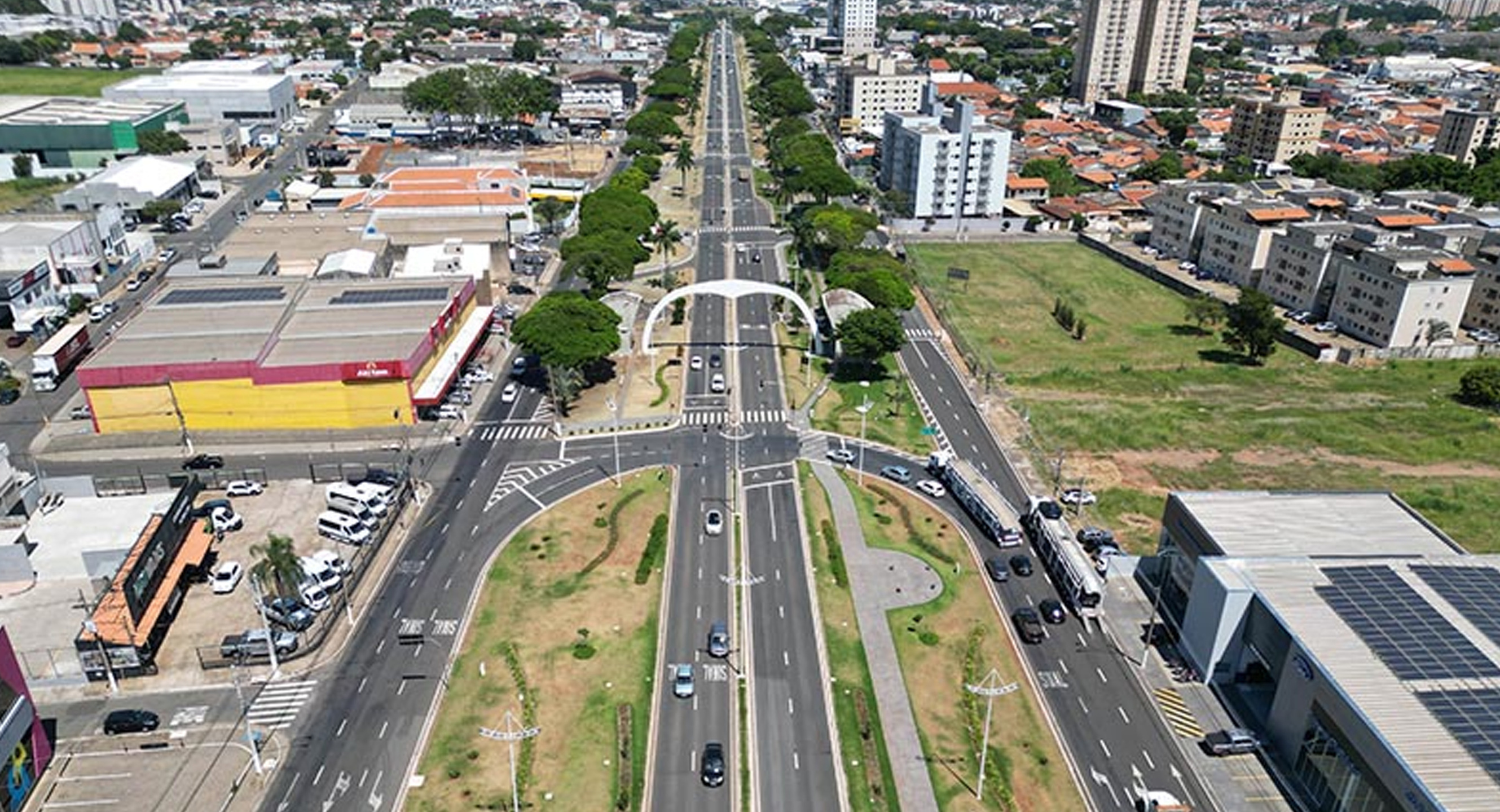 Localizada a cerca de 127 quilômetros da capital paulista, Americana chama atenção por uma história incomum no Brasil. Divulgação/Prefeitura de Americana