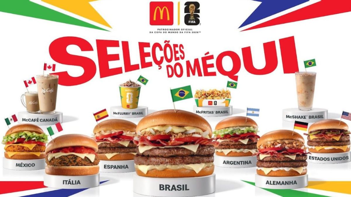 Nova linha contém lanches inspirados em sete países diferentes
