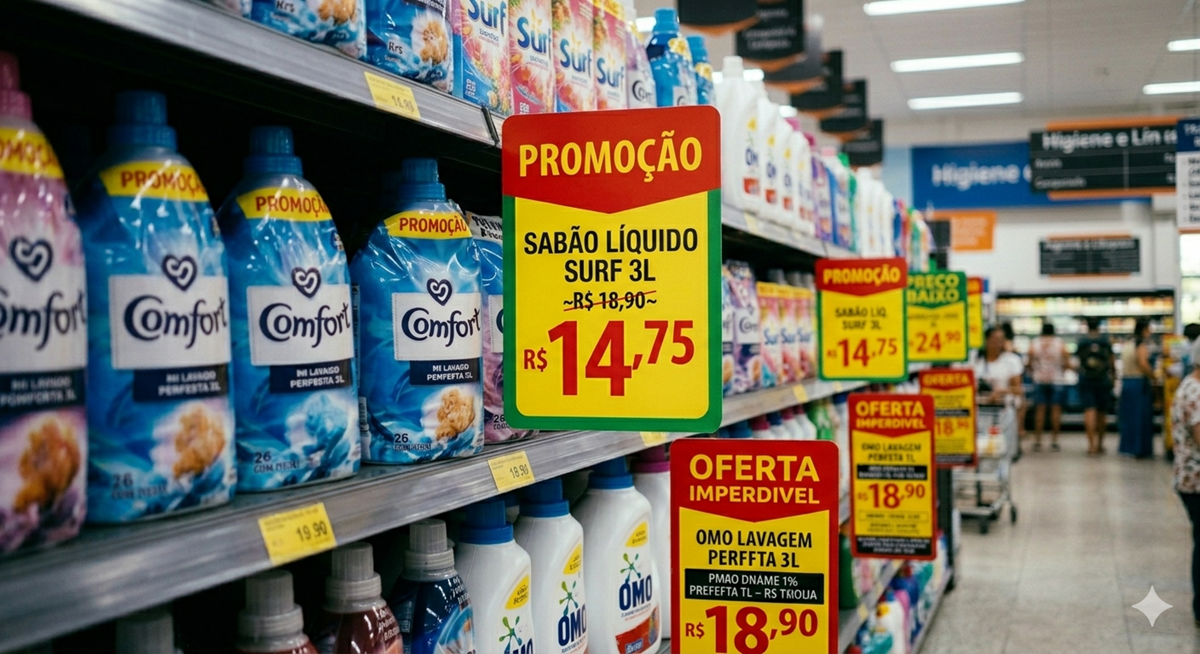 Anúncios em supermercado terão que ter detalhamento de condições para preços reduzidos em compras em volume 