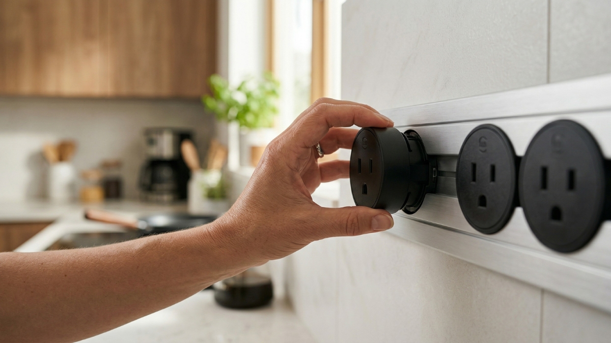 Estética e funcionalidade: os materiais isolantes e o acabamento em alumínio reduzem drasticamente o risco de curtos-circuitos