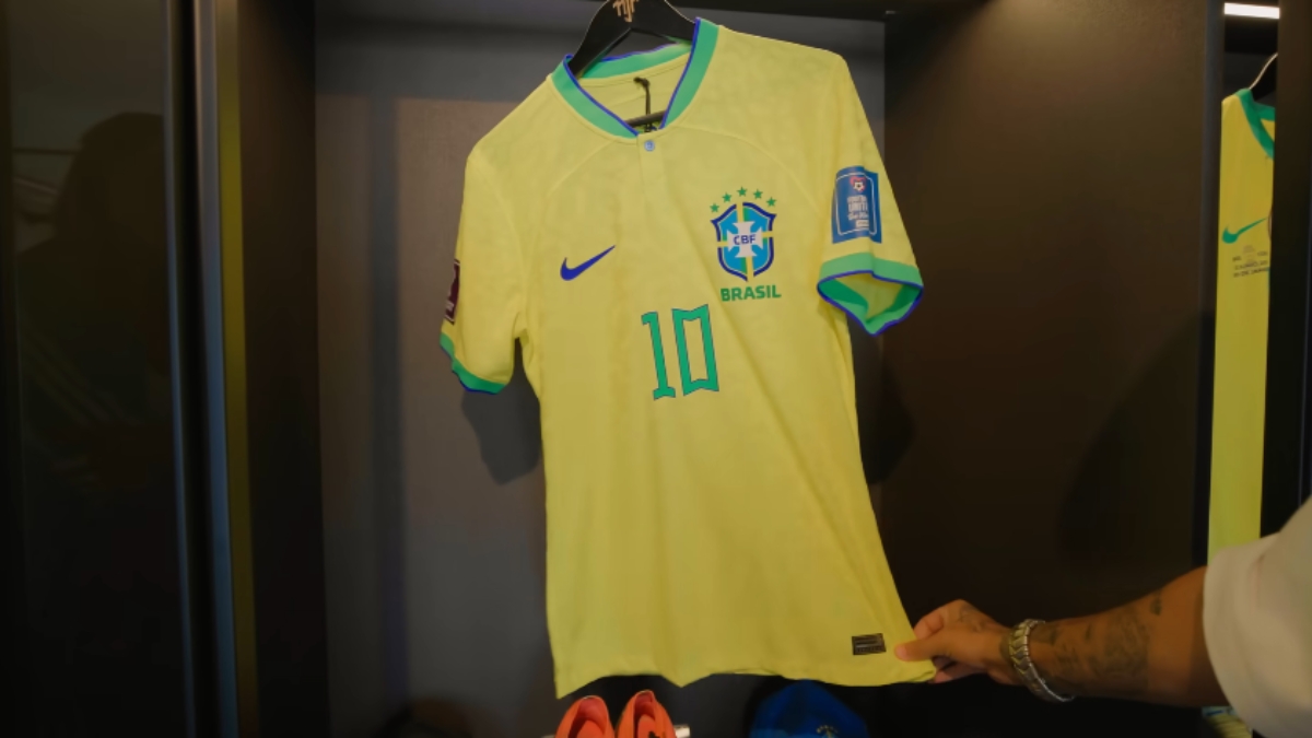 Camisa da seleção na Copa 2022