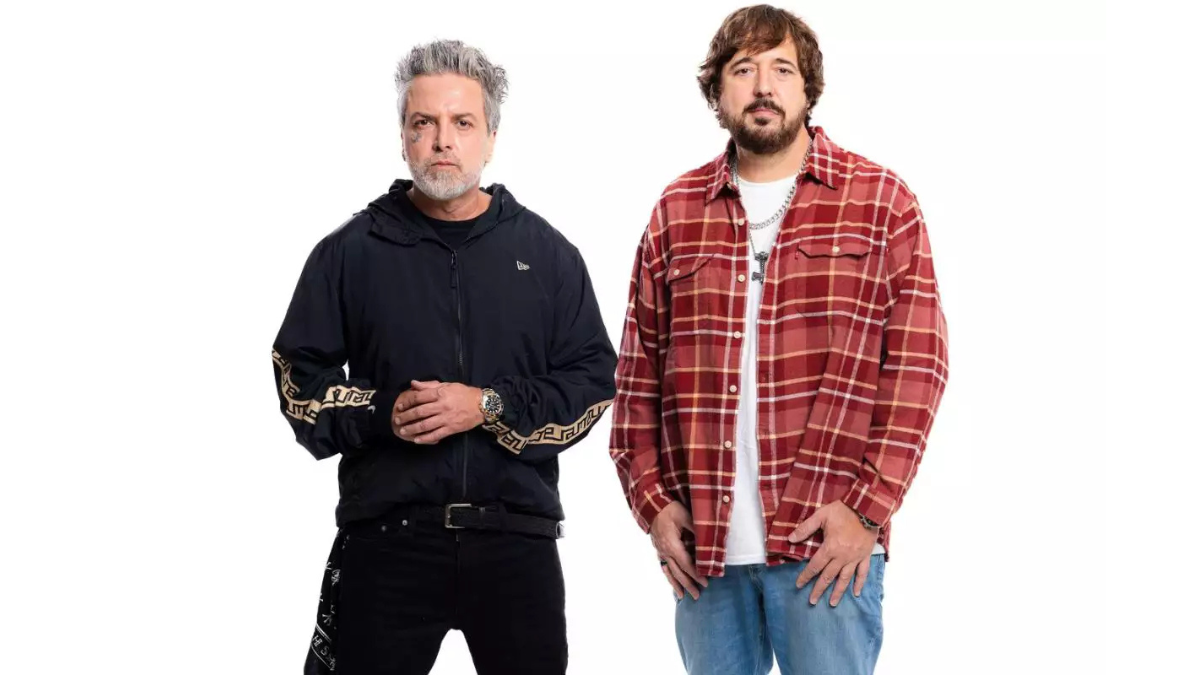 Foto de divulgação da nova turnê da banda Charlie Brown Jr.