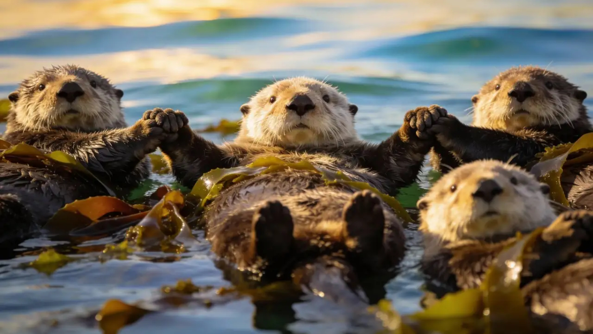 Lontras possuem a pelagem mais densa do reino animal
