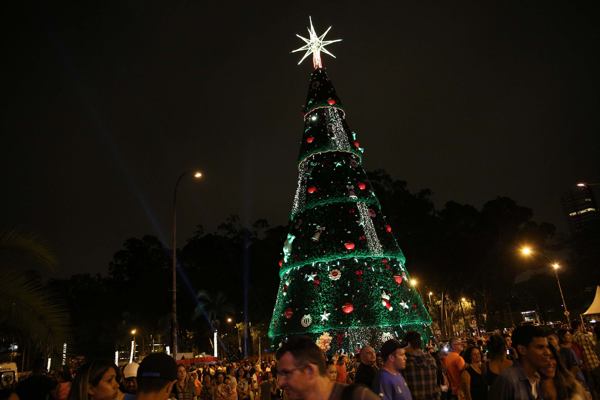 Árvore de Natal do Ibirapuera é a menor da história da atração - Diário do  Litoral