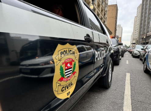 Imagem de um carro da Polícia Cívil de SP