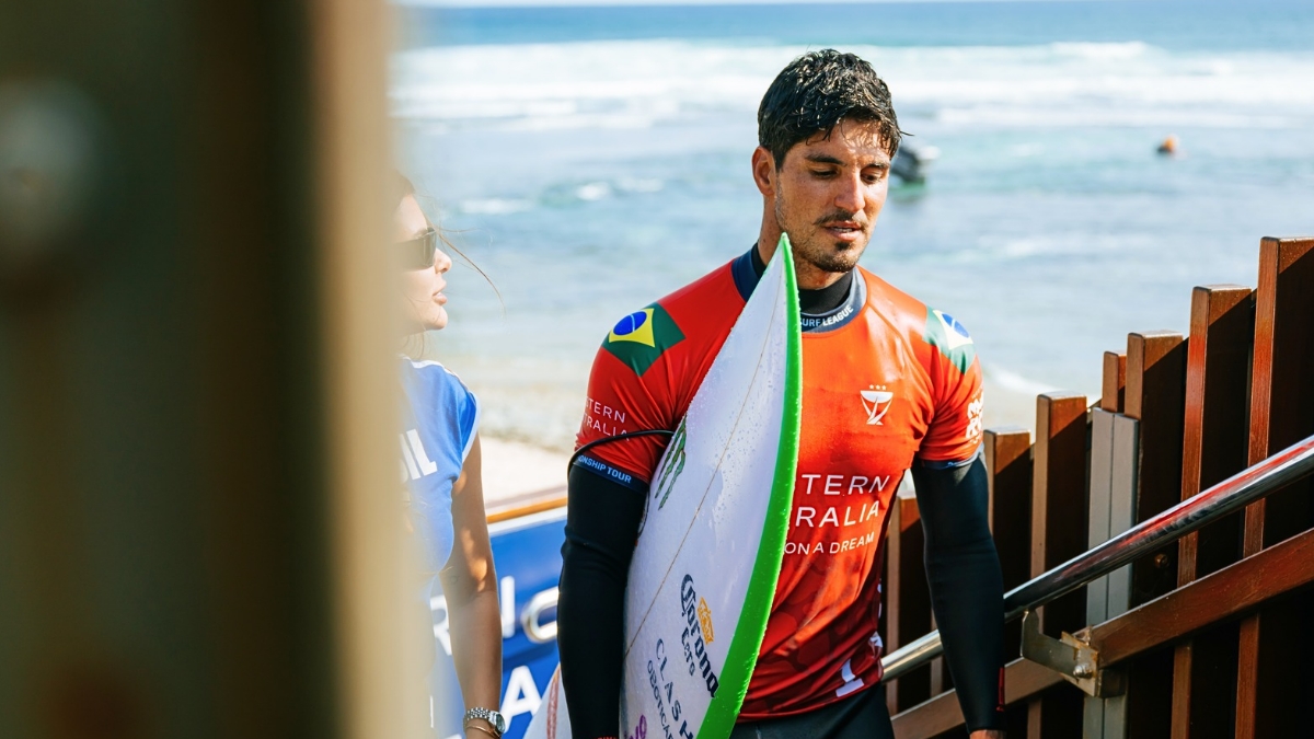 Gabriel Medina crítica condições de etapa da WSL: “Parece snowboard”