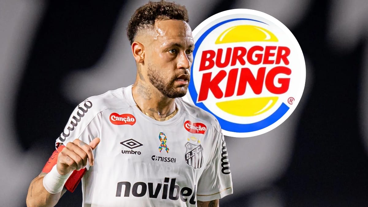 Neymar é provocado por Burger King em novo comercial; assista