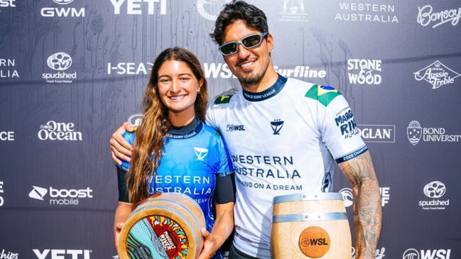WSL divulga baterias para a Gold Coast com duelo 100% brasileiro