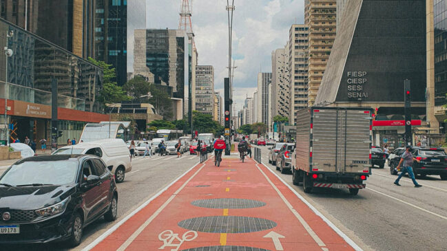 A icônica Avenida Paulista e sua limitação em receber árvores com grandes raízes