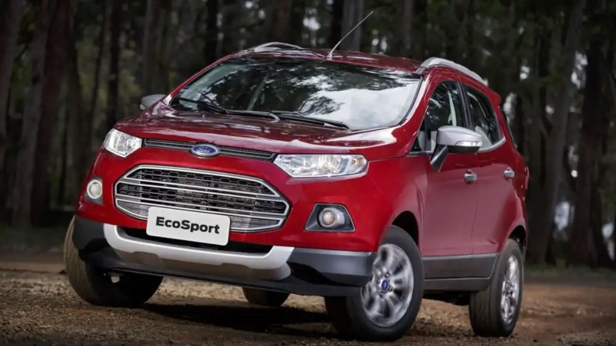 Ford Ecosport vermelho