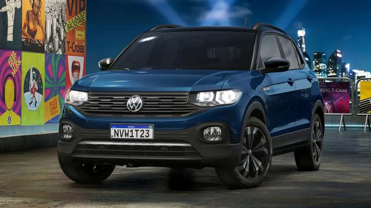 Volkswagen T-Cross azul