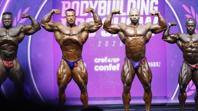 Competições de fisiculturismo no Arnold Sports Festival South America 2026 no Expo Center Norte, em São Paulo / Yuri Villaça/Gazeta de S.Paulo
