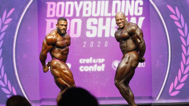 Competições de fisiculturismo no Arnold Sports Festival South America 2026 no Expo Center Norte, em São Paulo / Yuri Villaça/Gazeta de S.Paulo
