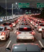 Domingo de caos no SAI: Acidentes e excesso de carros travam subida para São Paulo