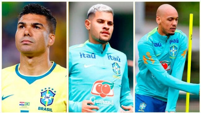 Meio-campistas da Seleção Brasileira