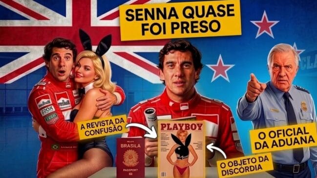 Ayrton Senna quase foi parar na cadeia por causa de uma revista playboy