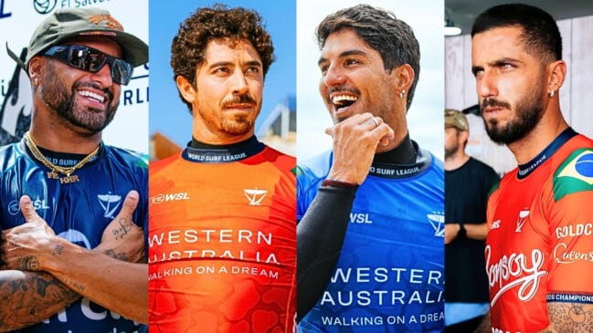 Brasileiros tomam de assalto o top 10 do ranking da WSL e a invasão ainda pode aumentar