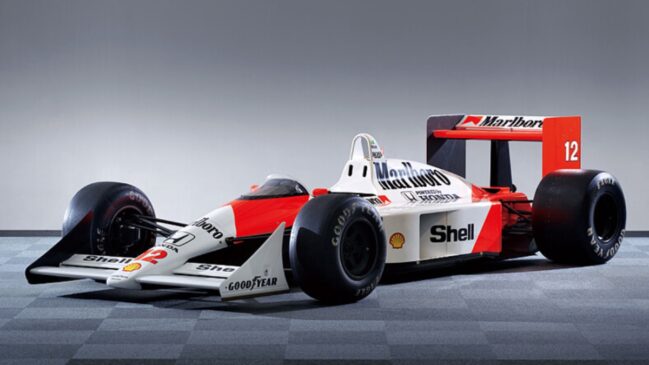 Carros de Ayrton Senna na Fórmula 1