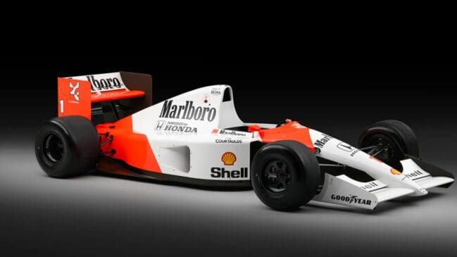 Carros de Ayrton Senna na Fórmula 1